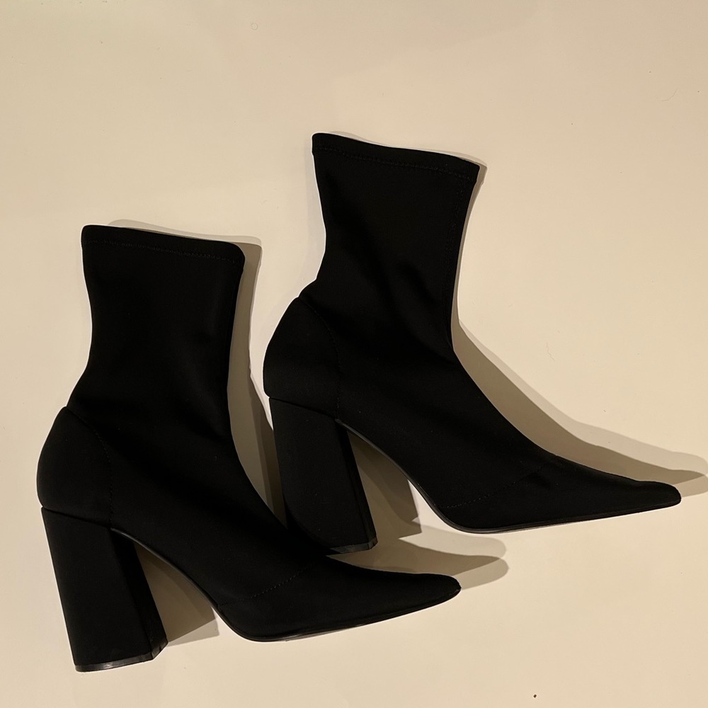 Nylon Ankle booties